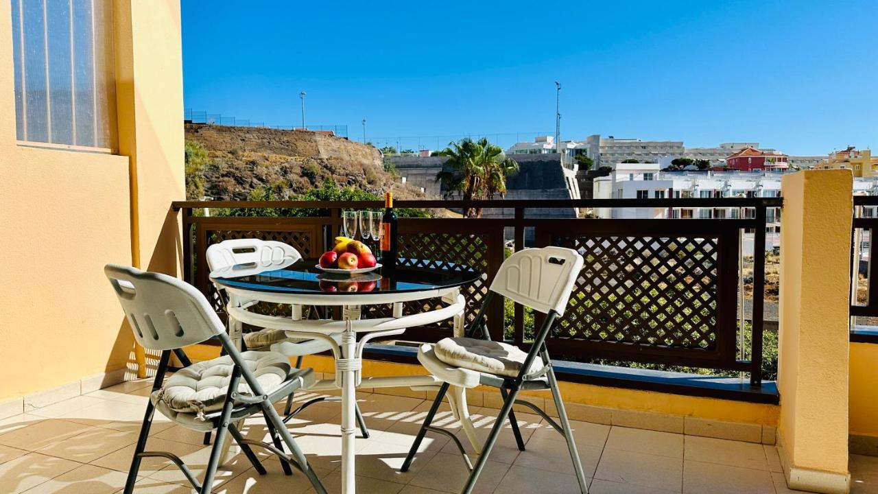 Sunset Apart, Large Terrace, Pool, Best Location! Пуерто де Сантяго Екстериор снимка