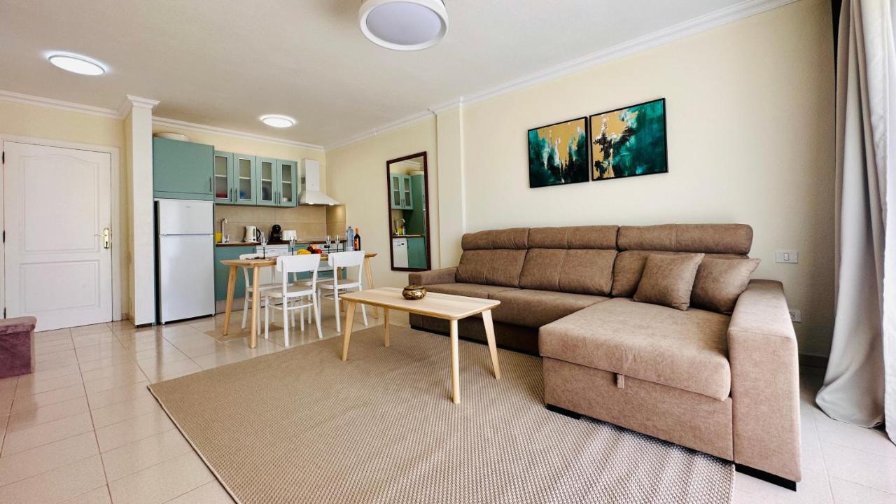 Sunset Apart, Large Terrace, Pool, Best Location! Пуерто де Сантяго Екстериор снимка